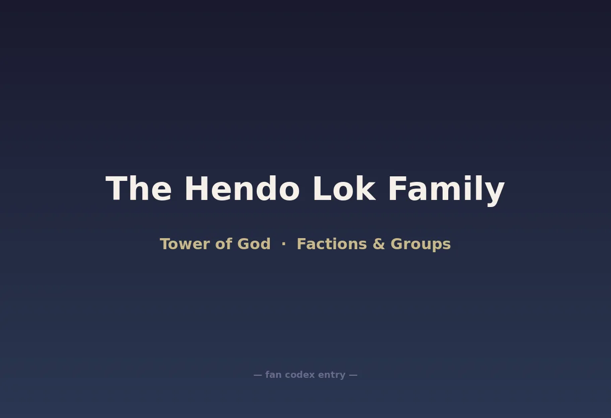 The Hendo Lok Family