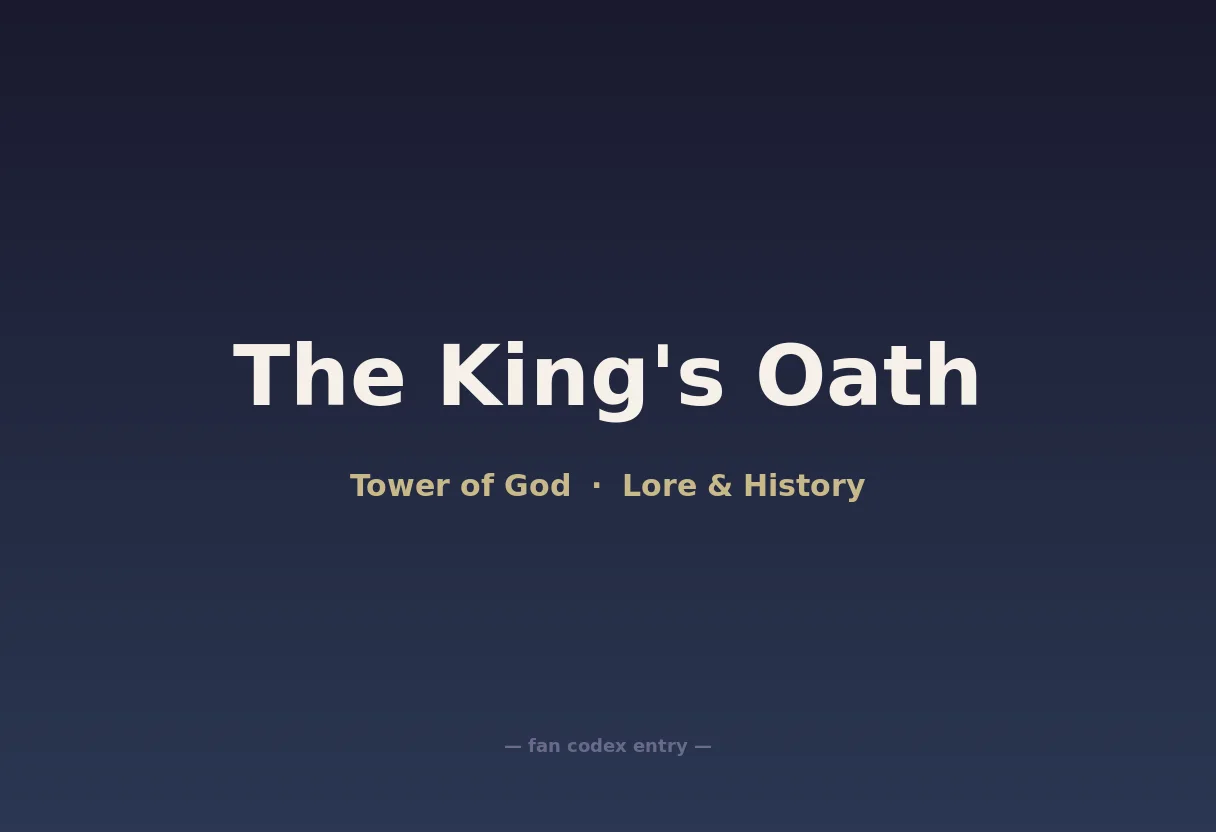 The King's Oath