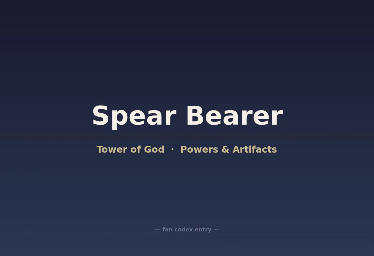 Spear Bearer