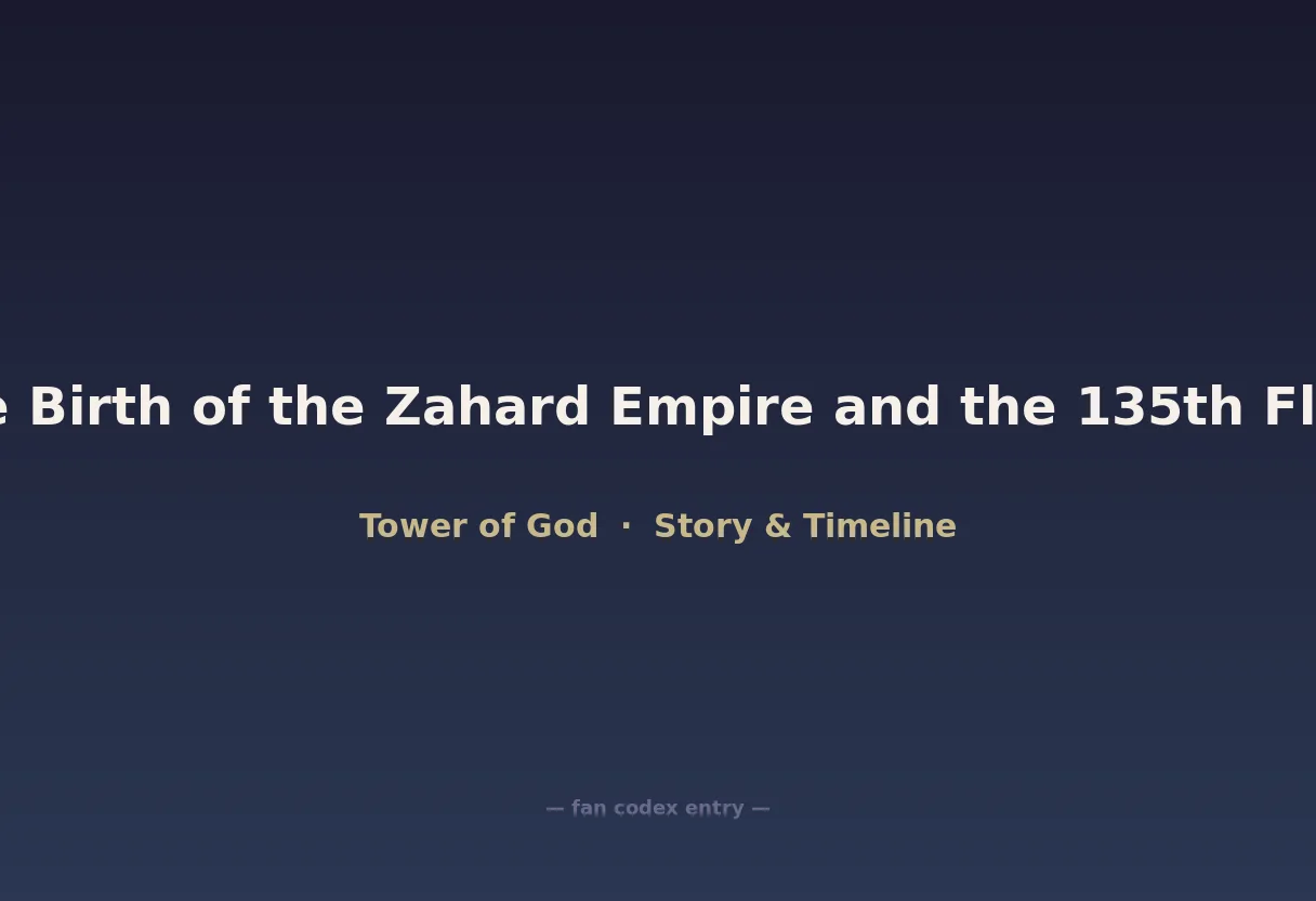 The Birth of the Zahard Empire and the 135th Floor
